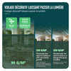 Brise vue occultant en HDPE 90g/m² 1.8x20m avec attaches de fixation vert - vuunut.com