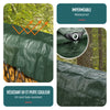 Bâche de Protection en Polyéthylène resistant et impermeable 240g/m² vert et argent 4x8m - vuunut.com