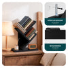 Bibliotheque Arbre etagere a Livres 30x16x40.5cm Noir - vuunut.com