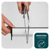 Store moustiquaire pour fenetre enroulable et recoupable en aluminium L150 x H160 cm Blanc - vuunut.com