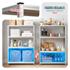 Etagères de rangement charge lourde robuste à 4 niveaux 80x40x160cm - vuunut.com