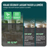 Brise vue occultant en HDPE 90g/m² 1.8x20m avec attaches de fixation anthracite - vuunut.com