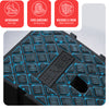 Lot de 2 Rampes de Trottoir en Polypropylene 25x27x7 cm Noir - vuunut.com
