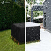 Housse salon de jardin bache de protection 420D 135x135x73cm noire - vuunut.com