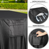 Housse salon de jardin bache de protection 420D 180x120x73cm noire - vuunut.com