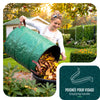 Lot de 3 Sac de Jardin Pop up 100L en Polyéthylène avec Poignées - vuunut.com