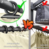 Pergola retractable 3x3m en metal et toile Polyester haute densite 180g/m2 beige - vuunut.com