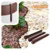 Bordure de jardin PE flexible 20M x 8 CM avec piquets marron - vuunut.com