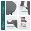 Set de Bistro en metal 1 table 2 chaises Gris - vuunut.com
