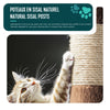 Arbre a chat 112cm multi niveaux Griffoir et niche Marron - vuunut.com