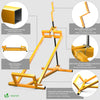 Leve tracteur Tondeuse Supporte 400 kg max Jaune - vuunut.com