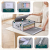 Lot de 6 Sacs de Rangement Drap de Lit Pliable 38,5x33x12cm Gris - vuunut.com