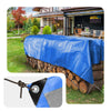 Bâche de Protection en Polyéthylène resistant et impermeable 180g/m² bleu 6x8m - vuunut.com