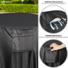 Housse salon de jardin bache de protection 420D φ190x73cm noire - vuunut.com