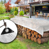 Bâche de Protection en Polyéthylène resistant et impermeable 180g/m² blanche 3x5m - vuunut.com