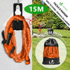 Tuyau d’Arrosage Extensible 15m avec Accessoires orange - vuunut.com
