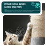 Arbre a chat 112cm multi niveaux Griffoir et niche Gris - vuunut.com