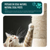 Arbre a chat 112cm multi niveaux Griffoir et niche Beige - vuunut.com