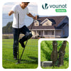 Kit cloture filet a poules PE avec piquets 12m vert - vuunut.com
