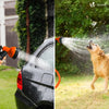 Tuyau d’Arrosage Extensible 30m avec Accessoires orange - vuunut.com