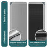 Bâche de Protection en Polyéthylène resistant et impermeable 180g/m² gris et noir 6x8m - vuunut.com
