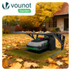 Garage de tondeuse robot Abri 82x80x46 cm Renfort Alu gris - vuunut.com