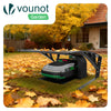 Garage de tondeuse robot Abri 82x80x46 cm Renfort Alu marron - vuunut.com