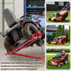Leve tracteur Tondeuse Supporte 400 kg max Rouge - vuunut.com