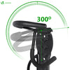 Lot de 4 supports de velo mural rangement suspendu noir - vuunut.com