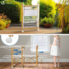 Sechoir a linge etendoir deluxe pliable Grande capacite sechage style bois blanc - vuunut.com