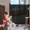 Barriere de securite retractable HAUTE 180x96cm noir - vuunut.com