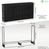 Serre buche 2m avec housse de protection noir - vuunut.com