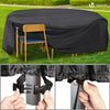 Housse salon de jardin bache de protection 420D φ190x73cm noire - vuunut.com