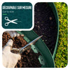 Bordure de jardin plastique flexible 20m avec piquets vert - vuunut.com