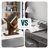 Bibliotheque Arbre etagere a Livres 30x16x40.5cm Marron Rustique - vuunut.com