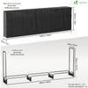 Serre buche 3m avec housse de protection noir - vuunut.com