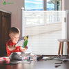 Barriere de securite retractable HAUTE 180x96cm blanc - vuunut.com