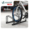 Ratelier range velo acier mural et sol 3 vélos Noir - vuunut.com