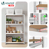 Etagères de rangement charge lourde robuste à 4 niveaux 80x40x160cm - vuunut.com