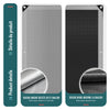Bâche de Protection en Polyéthylène resistant et impermeable 240g/m² gris et noir 4x8m - vuunut.com