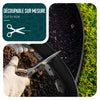Bordure de jardin plastique flexible 10m avec piquets noir - vuunut.com