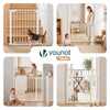 Barriere de securite a pression sans percage Largeur 88-96cm Metal blanc - vuunut.com