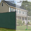 Brise vue occultant en HDPE 230g/m² 1.8x20m avec attaches de fixation vert - vuunut.com