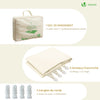 Voile d'ombrage Rectangulaire en Polyester Imperméable avec Kit de Montage 3x4m Beige - vuunut.com