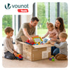 Lot de 20 cartons de demenagement stockage 45L Fabrique en France 50x30x30cm - vuunut.com