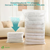 Lot de 7 sac de rangement sous vide Non Tisse XXL gris - vuunut.com