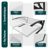 Garage de tondeuse robot Abri 82x80x46 cm transparent - vuunut.com