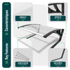 Garage de tondeuse robot Abri 82x80x46 cm Renfort Alu transparent - vuunut.com