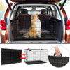 Cage pour chien pliable avec 2 portes verrouillable plateau amovible et housse de protection 122x75x81cm - vuunut.com