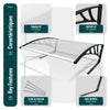 Garage de tondeuse robot Abri 105x80x46 cm transparent - vuunut.com